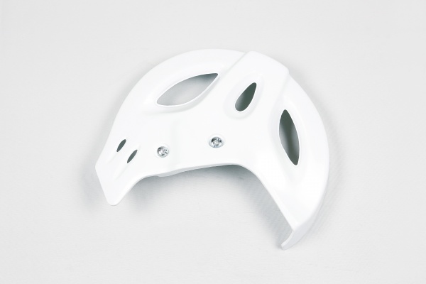 Disc Covers white for Suzuki RM 125 (1992-95) - RM 250 (1992-95)